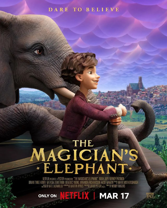 名称：魔术师的大象 The Magician's Elephant (2023)描述：彼得从未放弃寻找生死未卜的妹妹