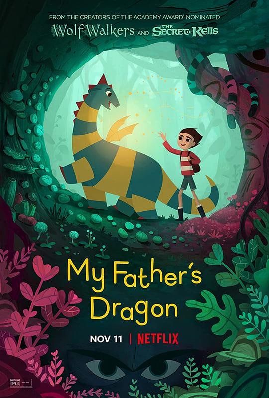 名称：我爸爸的小飞龙 2022最新奇幻冒险动画 远鉴中英字幕描述：《My Father's Dragon》（暂译：我爸爸的小飞龙）是一部 2D 动画家庭电影，由诺拉·托梅（《凯尔经的秘密》《养家之人》）担任导演，梅格·勒福夫（《头脑特工队》《恐龙当家》）担任编剧，故事出自梅格·勒福夫和约翰·摩根之手，他们二人也同时担任监制