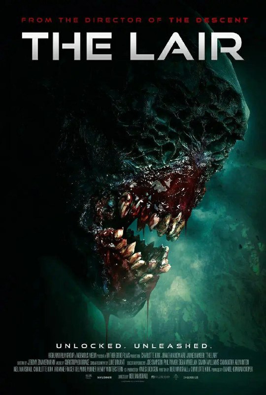 名称：最新火爆恐怖片《巢穴》 The Lair 1080P【英语·内封字幕】怪物惊悚大片，黑暗侵袭导演又一力作描述：在穿越阿富汗崎岖山脉的最后一次战斗任务中，英国皇家空军飞行员凯特·辛克莱中尉的飞机在叛军最危险的据点之一被击落