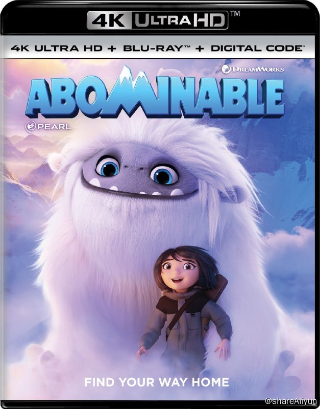 名称：《雪人奇缘》4K原盘REMUX [HDR10+] [国粤英三语] [内封简英双字]描述：雪人奇缘的剧情简介 · · · · · ·  珠穆朗玛峰的雪人是传说吗？不是！不仅不是传说，它还拥有令人着迷的魔力！少女小艺在天台上目睹了雪人大毛即将被抓的惨况，决定亲自护送大毛回家，她的小伙伴阿俊和鹏鹏也加入了护送队伍