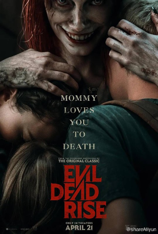 名称：鬼玩人的崛起 (2023) 恐怖片 中文字幕 1080p描述：一对感情疏离的姐妹终于重聚，姐姐艾莉（阿丽莎·萨瑟兰 Alyssa Sutherland 饰）意外被恶魔附体，妹妹贝丝（莉莉·沙利文 Lily Sullivan 饰）和她的外甥女们为生存展开反击