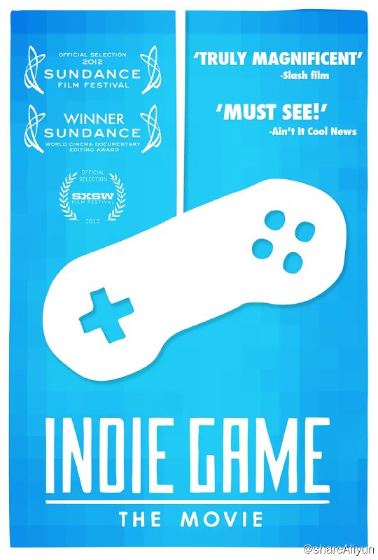 名称：独立游戏大电影 Indie Game The Movie (2012) 1080p描述：Indie Game: The Movie 独立游戏大电影 是一部关于独立游戏的纪录片，讲述独立游戏过往的精彩故事