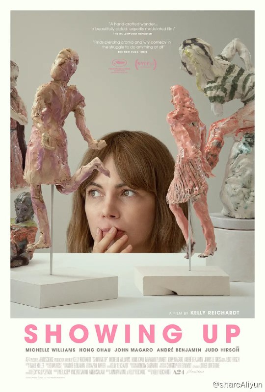 名称：好戏登场 Showing Up (2023) 2160p HDR & DV 外挂双语描述：本片展示了画展开幕式之前一位艺术家的日常及其与他人的关系