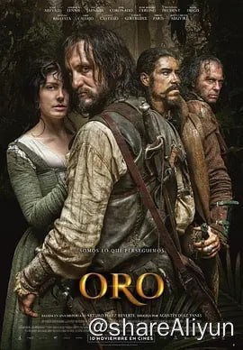 名称：金色橡树岭 Oro (2017)  西班牙冒险系列电影 中文字幕描述：亚马逊雨林(1538年)国王卡洛斯五世España y I de Alemania派遣一群西班牙士兵前往新大陆，寻找传说中用黄金建造的城市Teziutlan，并声称它属于西班牙帝国