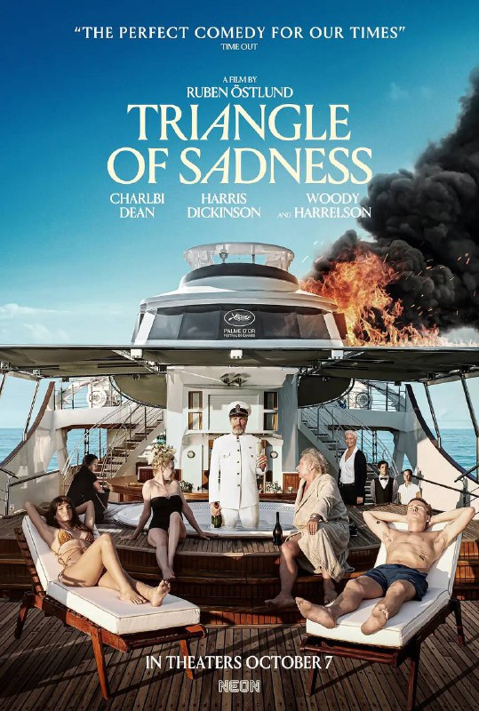 名称：悲情三角 Triangle of Sadness (2022) 2160p 外挂双语 【已刮削】描述：Carl和Yaya是一对很有影响力的模特情侣