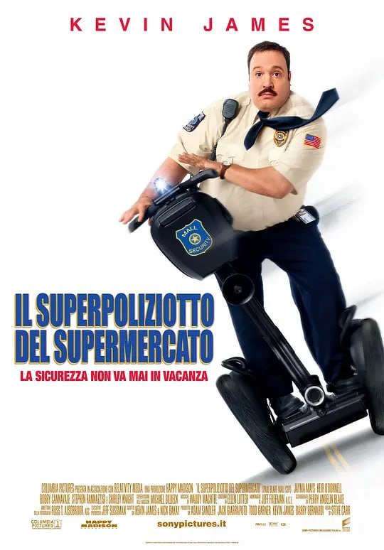 名称：百货战警 Paul Blart Mall Cop (2009)描述：商场保安保罗(凯文·詹姆斯 Kevin James 饰)的梦想是成为一名警察，但低血糖的体质让他在新泽西警察学校的考试中再次失败，保罗带着颓意返回家中，母亲和女儿给予安慰并劝说他再找一位爱人