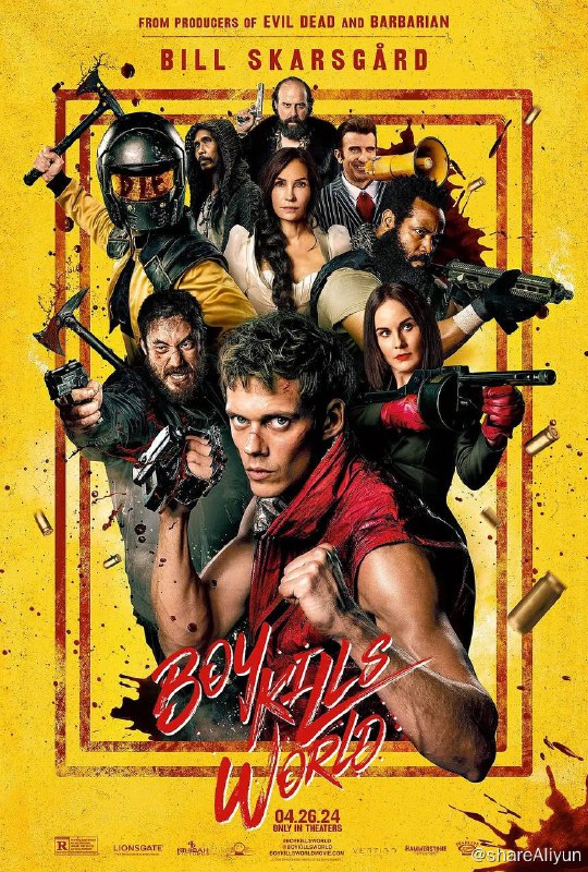 名称：灭世男孩 (2023) 4K 外挂中字描述：男孩（比尔·斯卡斯加德 饰）天生聋哑，但拥有丰富的想象力，某天，他的家人遭到统治这个国度的暴君希尔达（法米克·詹森 饰）杀害，男孩因此逃到丛林内，接受一位神秘萨满的训练，压抑自己幼稚的想象力，化身为无坚不摧的杀人机器，只为了替家人复仇⋯链接：