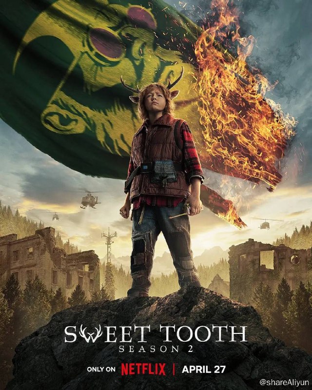名称：鹿角男孩 Sweet Tooth S01-S02 1080p HDR NF 高码率 外挂 / 内封简英 & 繁英双语描述：人类社会已崩坏