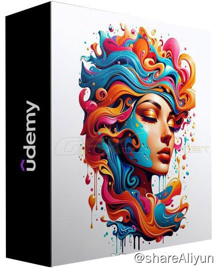 名称：《Leonardo AI,DALL-E 如何创建AI人工智能图形和图像课程（17节课程）》描述：英文+中英字幕\1080P，使用 Leonardo AI、DALL-E 技术和 Prompt Engineering 魔法学习 AI 文本到图像创建的艺术