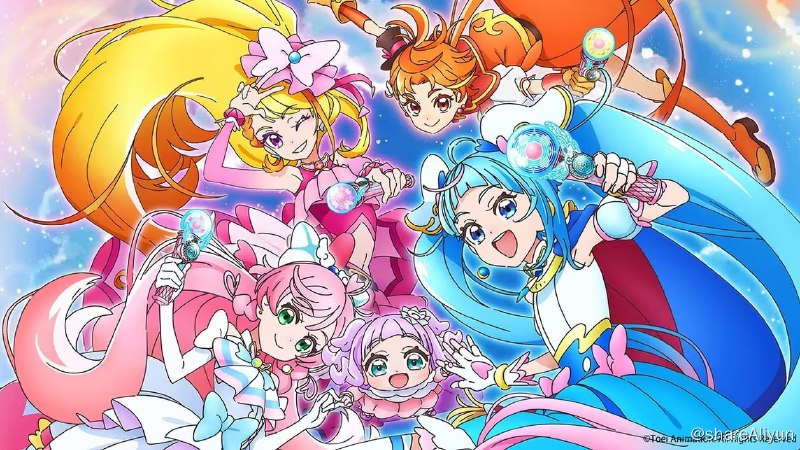 名称：【动画】开阔天空！光之美少女 全集描述：《开阔天空！光之美少女》是东映动画制作的系列电视动画作品《光之美少女》的第二十部系列作品，属第十八代光之美少女
