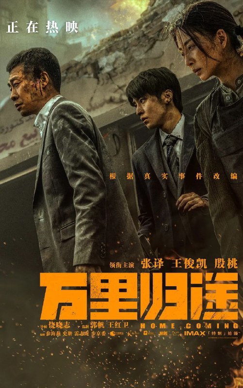 名称：万里归途 正式高清版/张译 王俊凯战争电影/根据真实事件改编描述：电影根据真实事件改编