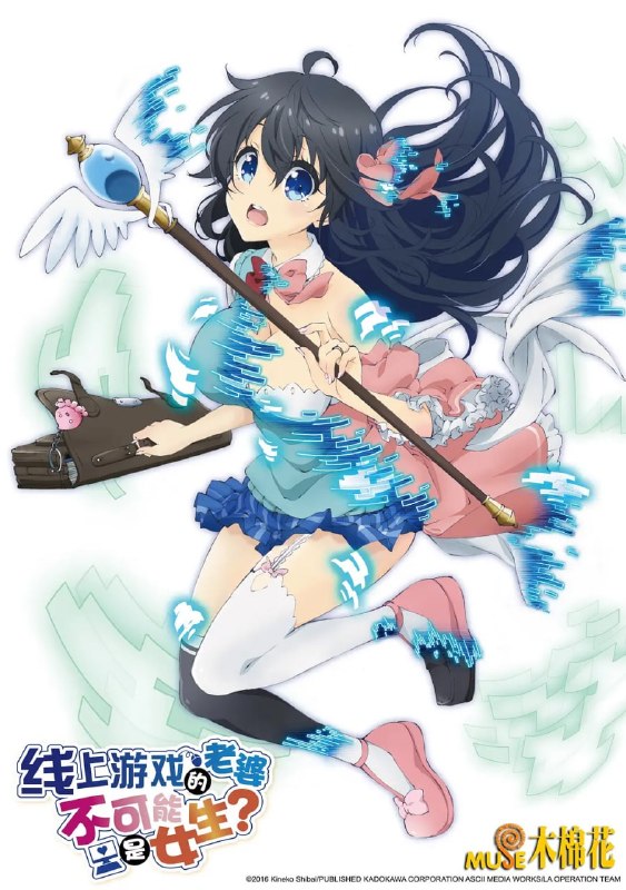 名称：线上游戏的老婆不可能是女生？ ネトゲの嫁は女の子じゃないと思った？ (2016)描述：西村英骑(丰永利行 配音)是一名热爱网络游戏的少年，在电子信息构筑的虚幻世界之中，他信奉着“防守就是最有利的攻击”这一信条