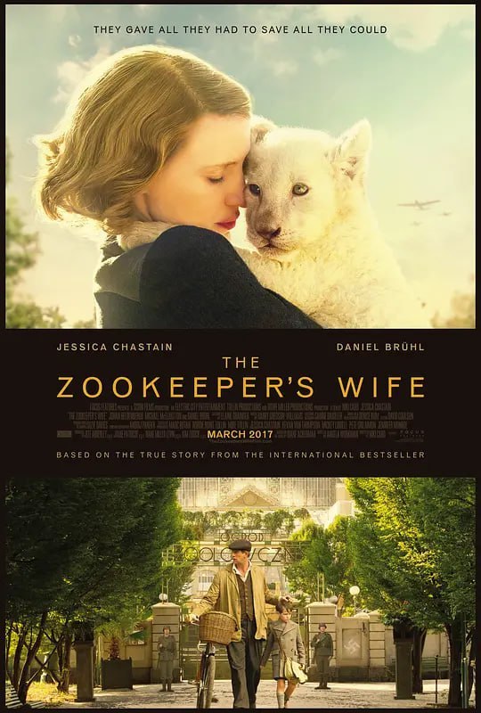 名称：动物园长的夫人 The Zookeeper's Wife (2017)描述：1939年，德国以闪电战突袭波兰，迅速侵占波兰大部分领土