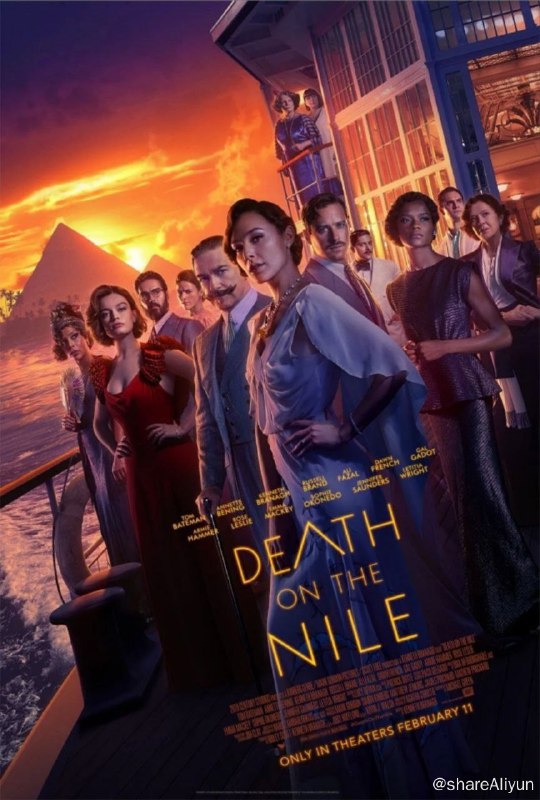 名称：尼罗河上的惨案 蓝光 4K描述：1937年，家财万贯的富家女琳内特从闺蜜杰奎琳手中抢走了男友西蒙，两人很快就步入了婚姻殿堂，并且远赴埃及度蜜月